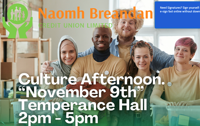 Culture Afternoon  - November 9th