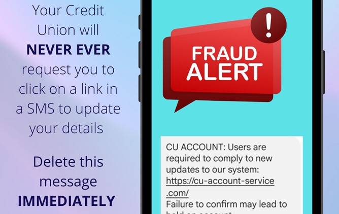 Scam Alert - Fradulent SMS