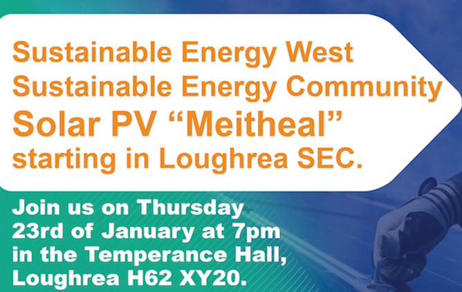 Sustainable Energy West - Solar PV "Meitheal"